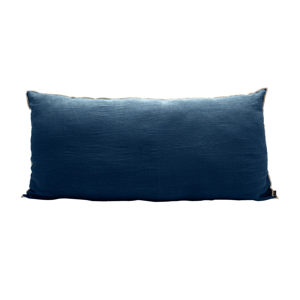 Housse de Coussin CHENNAI en Lin Lavé - HARMONY HAOMY 