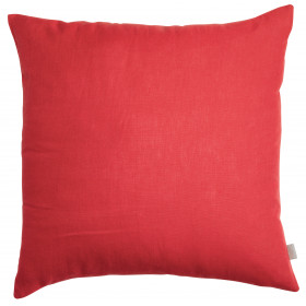 Coussin en lin et coton uni Zeff