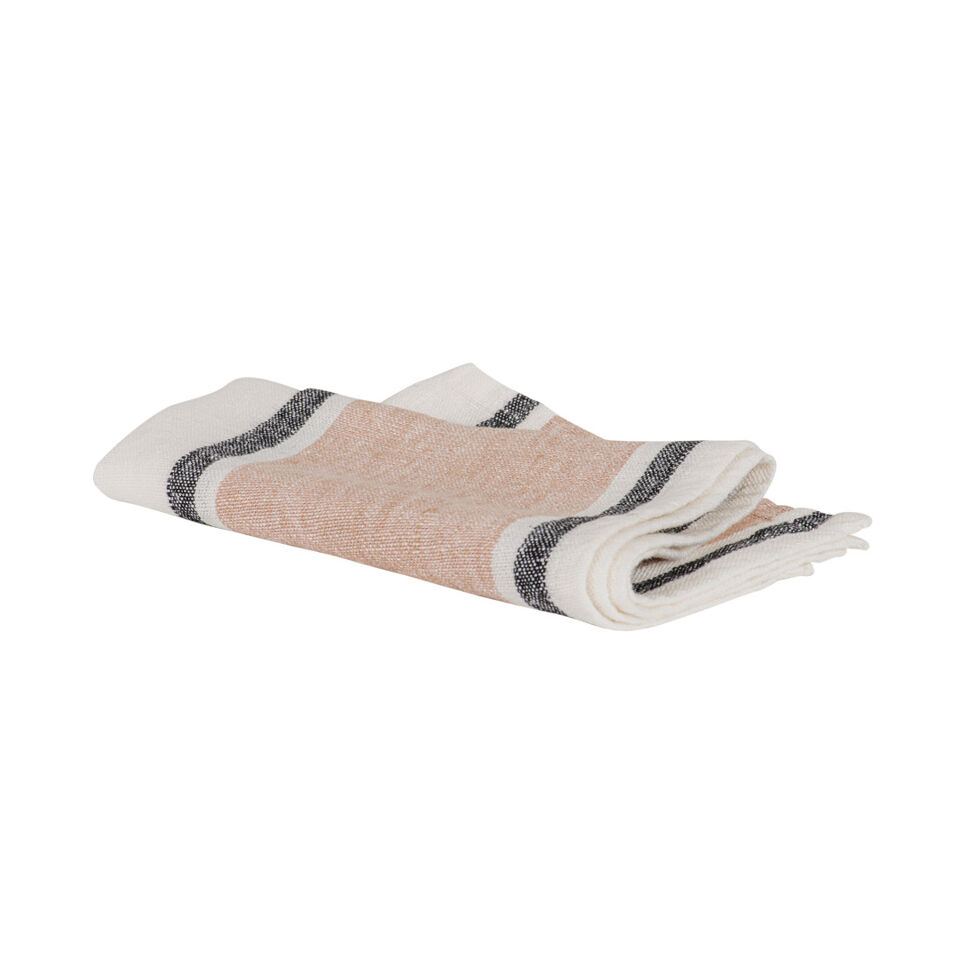 Serviettes de Table SARTENE en Lin Lavé Tissé - HARMONY HAOMY