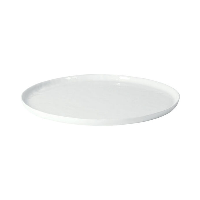 Pomax PORCELINO WHITE - Assiette de présentation en porcelaine - Di...