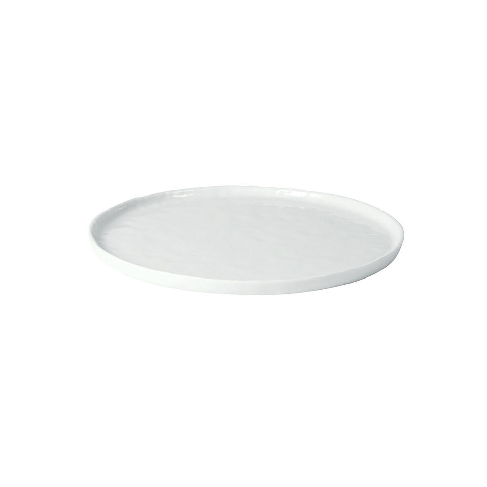 PORCELINO WHITE - assiette plate en porcelaine - Ø 27 cm - POMAX