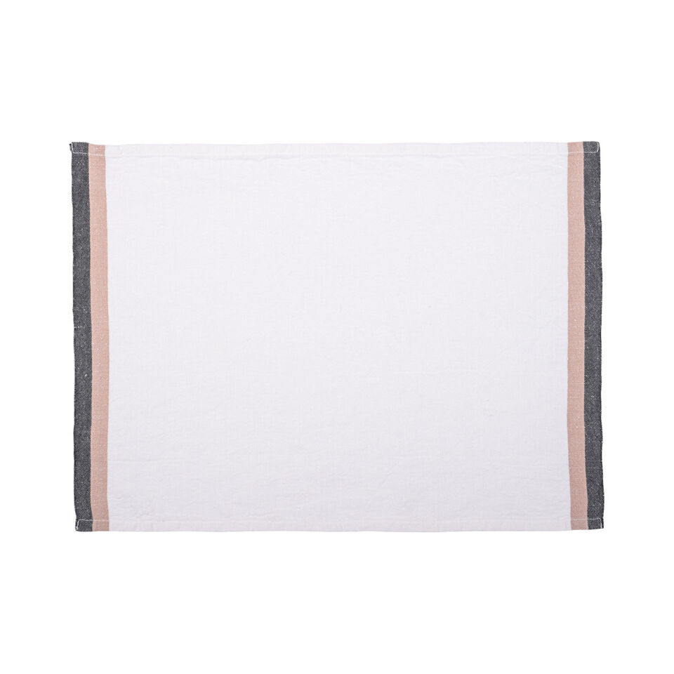Serviette Set de Table SISCO en Lin Lavé Tissé - HARMONY HAOMY
