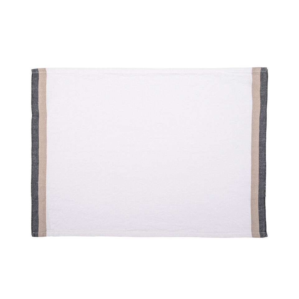 Serviette Set de Table SISCO en Lin Lavé Tissé - HARMONY HAOMY