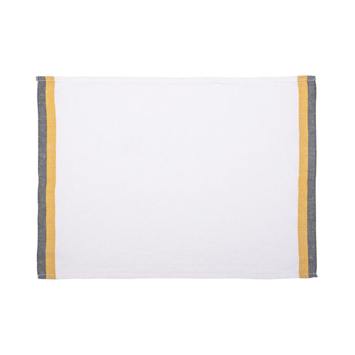 Harmony Textile - Haomy Serviette Set de Table SISCO en Lin Lavé - ...