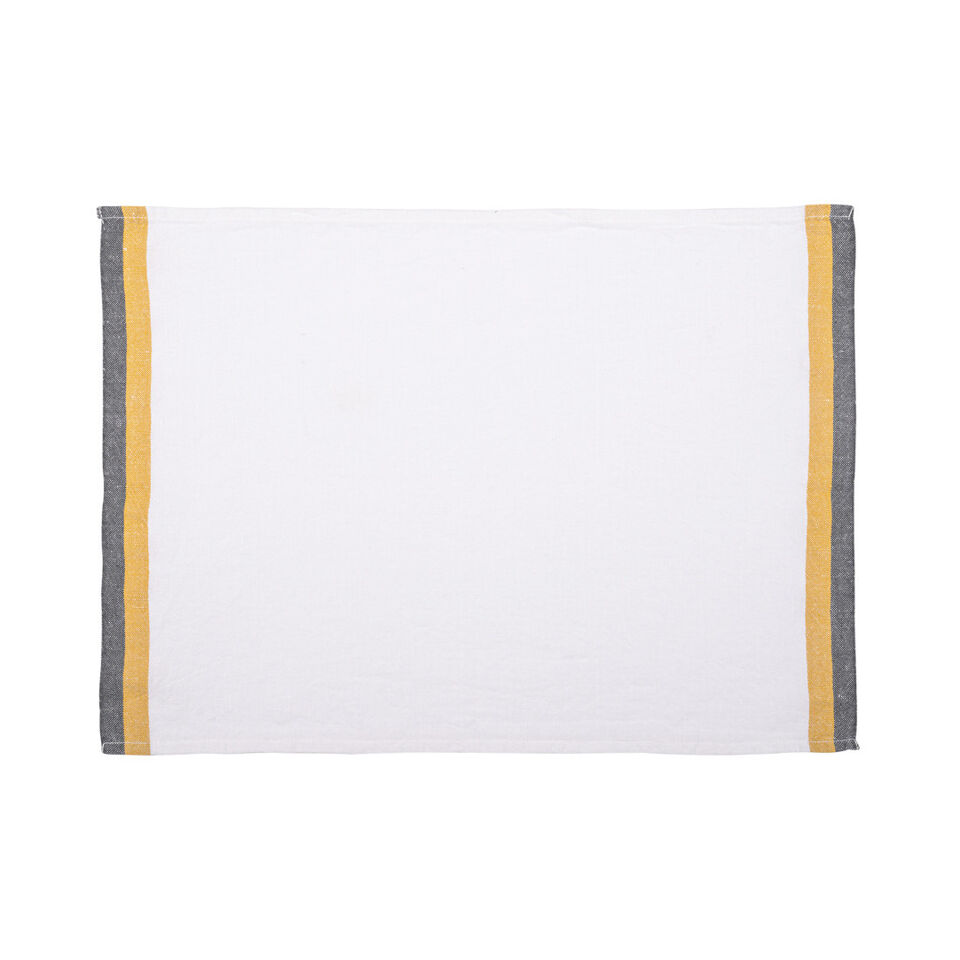 Serviette Set de Table SISCO en Lin Lavé Tissé - HARMONY HAOMY