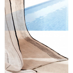 Rideaux Lin Lavé LAZZO - 140x280 - HARMONY HAOMY 