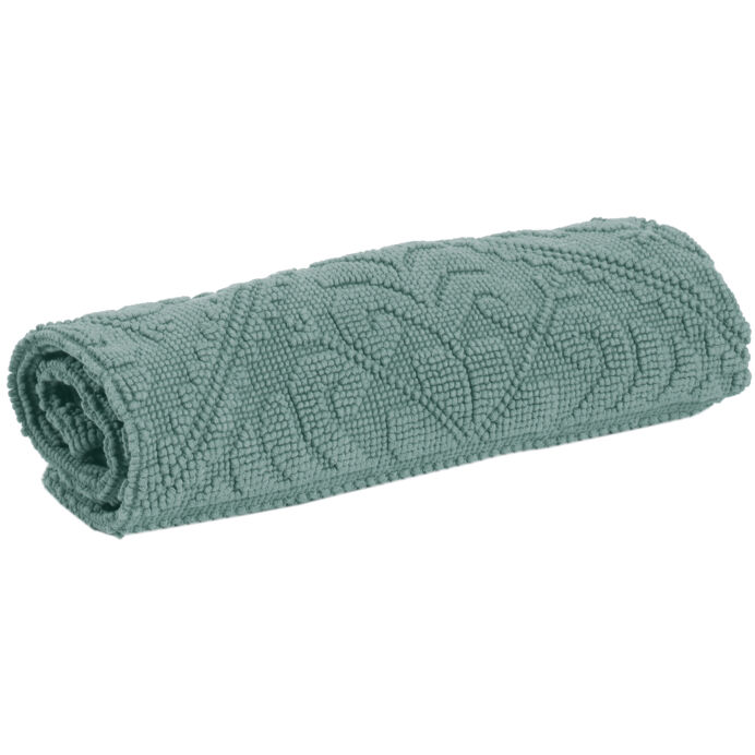 Tapis de Bain en Coton ENZO - Vivaraise | Impression lin