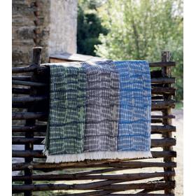 Fouta frangée SANTORIN 95X180 - VENT DU SUD