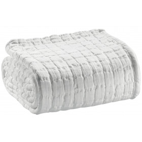 Couvre-lit en coton stonewashed Swami 