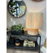 Lampe à poser en raphia naturel XL