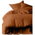 Housse de Couette DILI en Gaze de Coton Lavé Caramel - HARMONY HAOMY