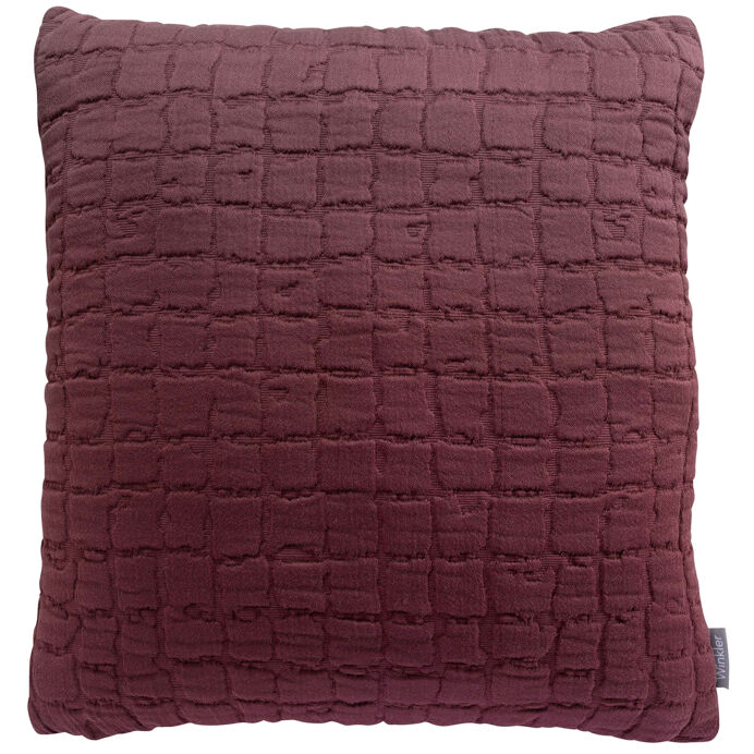 Vivaraise Coussin coton stonewashed Swami - 45x45