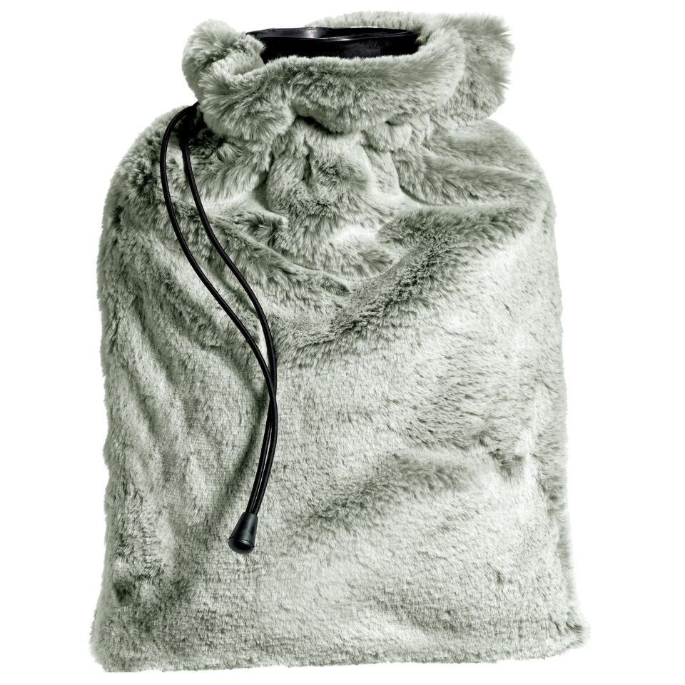 Bouillotte fausse fourrure Kinta - 23x33