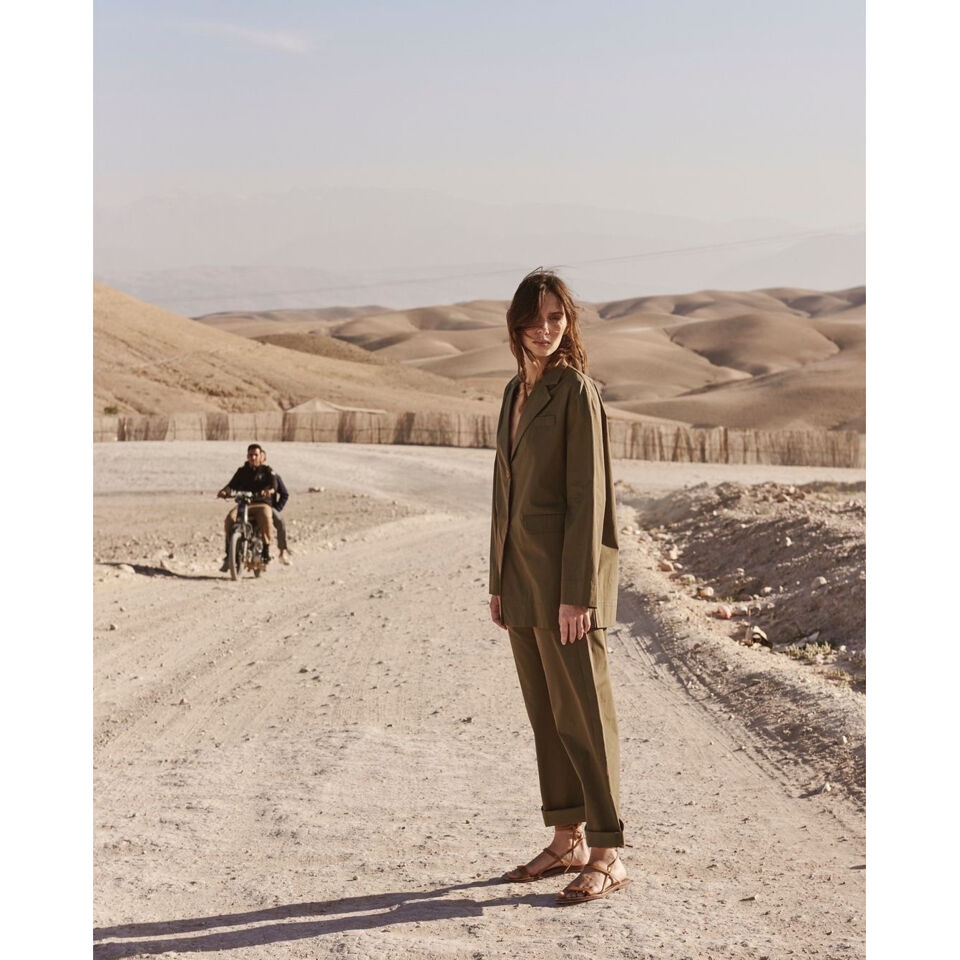 Veste Unie MAURI Kaki - HOD PARIS ÉTÉ 2023