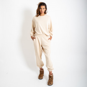 Pantalon de Jogging PITT Crème - Hod Paris - Hiver 2023