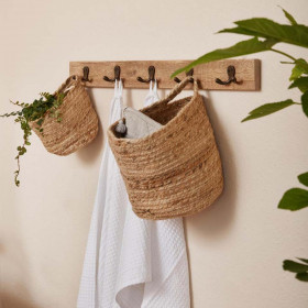 Panier en jute avec poignée XL