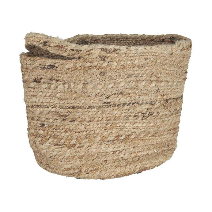 Panier en jute avec poignée XL