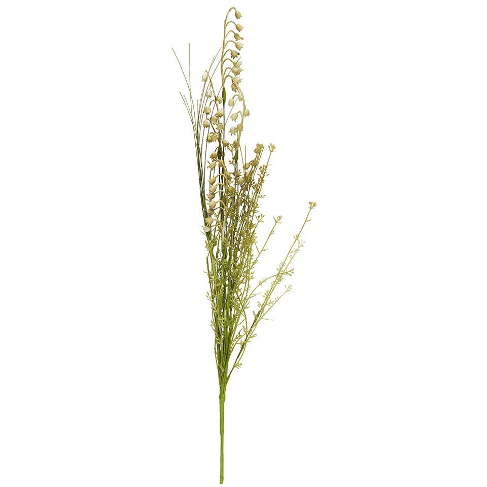 Fleurs artificielles aux tons gris - IB LAURSEN