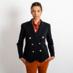 Veste croisée VALENTINE Noir 