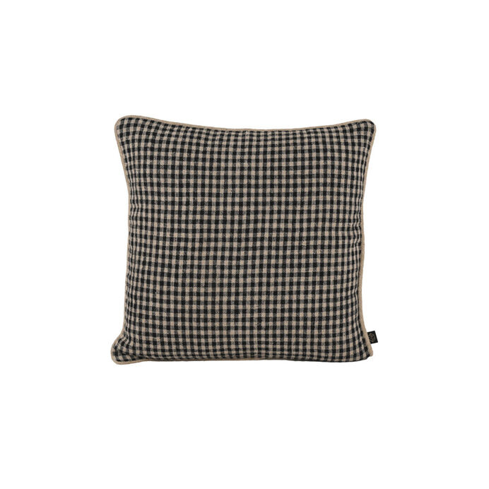 Harmony Textile - Haomy Housse de Coussin PIANA en Lin Tissé