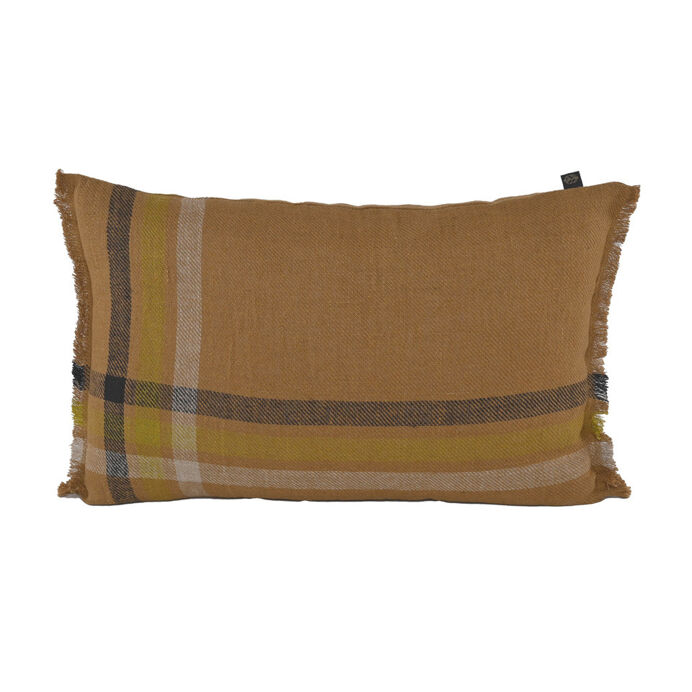 Harmony Textile - Haomy Housse de Coussin MALIBU en Lin Chiné