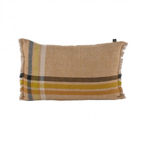 Housse de Coussin MALIBU en Lin Chiné - HARMONY HAOMY