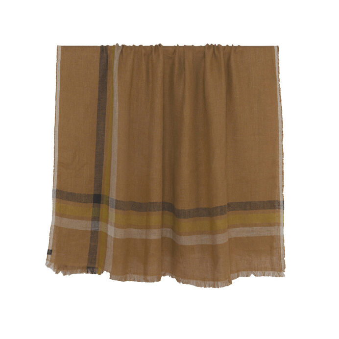 Harmony Textile - Haomy Plaid MALIBU en Lin Chiné - 135X190