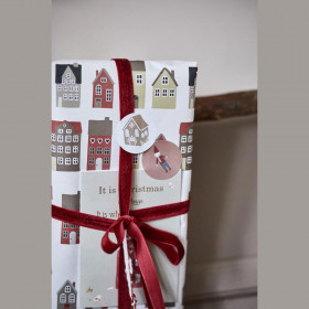 Feuille avec 24 autocollants de Noël - IB LAURSEN