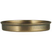 Plateau pour bougie doré Ø: 8cm