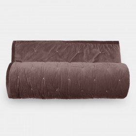 Couvre Lit GIPSY en Velours Matelassé Doublé Microfibre - VENT DU SUD