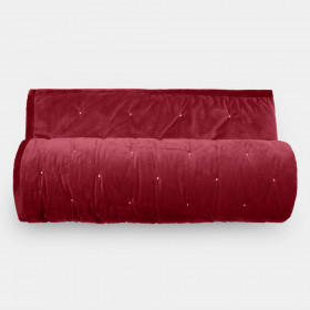Couvre Lit GIPSY en Velours Matelassé Doublé Microfibre - VENT DU SUD