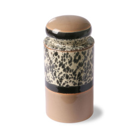 Pot céramique avec couvercle - 70S CERAMICS - HK Living
