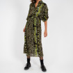 Jupe longue LIVIA Leo Kaki 