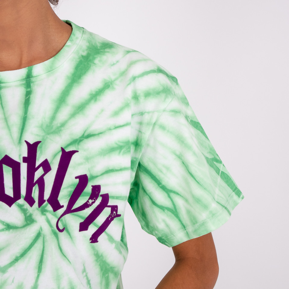 Tee-Shirt 80'S TARENTINO Brooklyn Tye and Dye Vert - BREWSTER