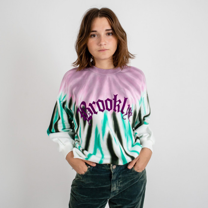 Brewster by Hod Sweat VICTORIA BrooklynTye and Dye Purple