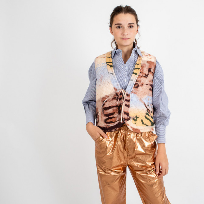 Gilet matelassé FRENCH Kaleido - Hod Paris - Hiver 2023 