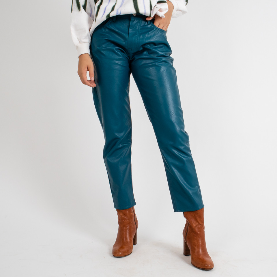 Pantalon brillant 5 poches SAUVEUR Duck 