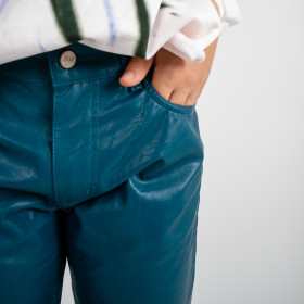 Pantalon brillant 5 poches SAUVEUR Duck 