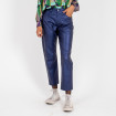 Pantalon brillant 5 poches SAUVEUR Purple 