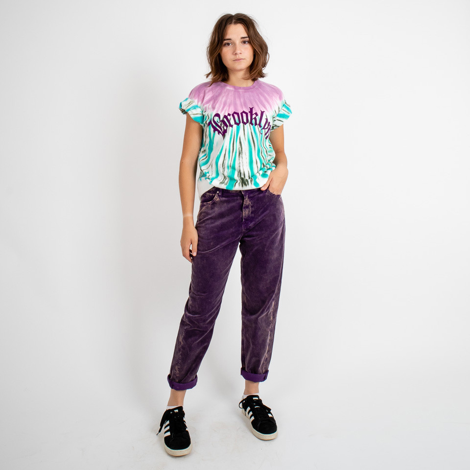 Tee-Shirt 80'S TARENTINO Brooklyn Tye and Dye Strawberry