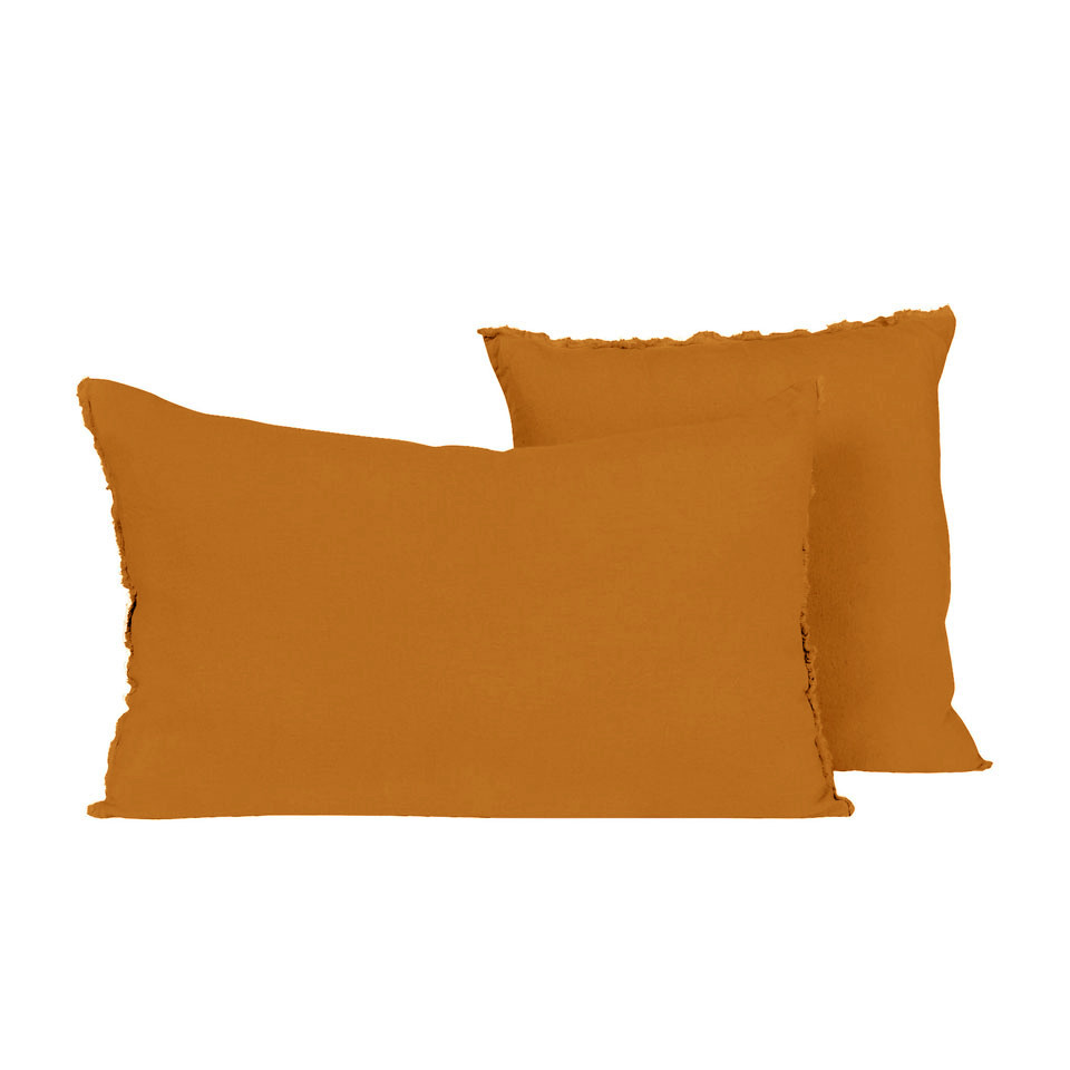 Housse de Coussin VITI en Lin Lavé
