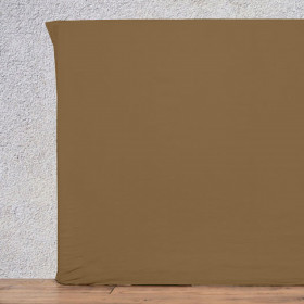 Housse de tête de lit en Lin VITI - Harmony Textile Haomy Couleur:Tabac 