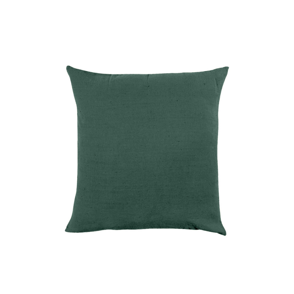 Housse de Coussin XXL PORTICCIO en Lin Lavé - HARMONY HAOMY Couleur:Pigeon Dimensions:80 x 80