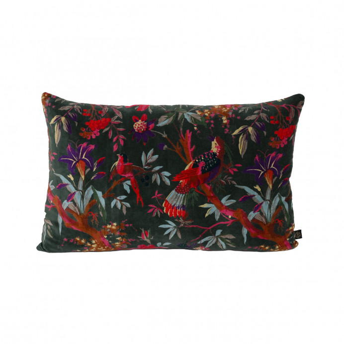 Harmony Textile - Haomy Housse de Coussin BIRDY en Velours