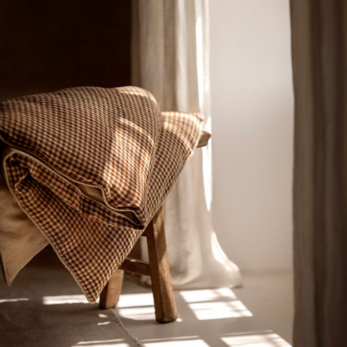 Housse d'Edredon PIANA 100% Lin - 85X200