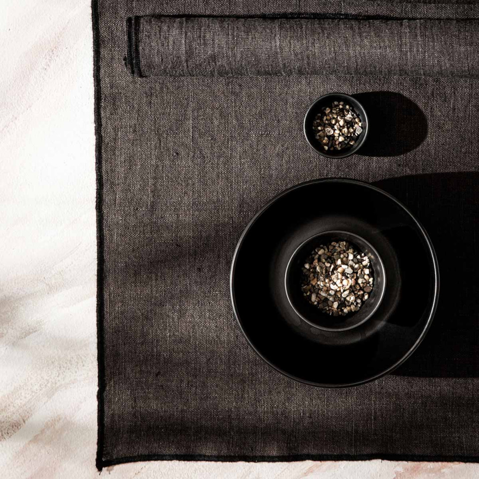 Nappe de Table ou Rideau LURI en Lin Lavé