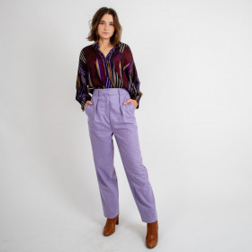 Pantalon large RIVAL Purple HIVER 2023