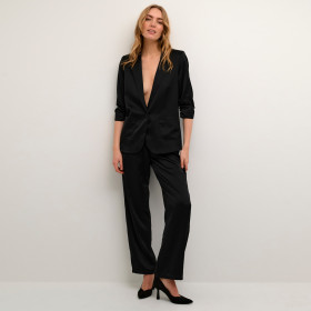 Cocamia Pantalon Satiné Noir