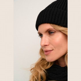 Dela Knit Bonnet Noir