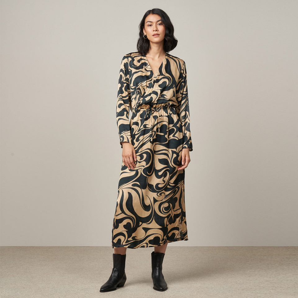 Robe Cache Coeur ROSAL Navy